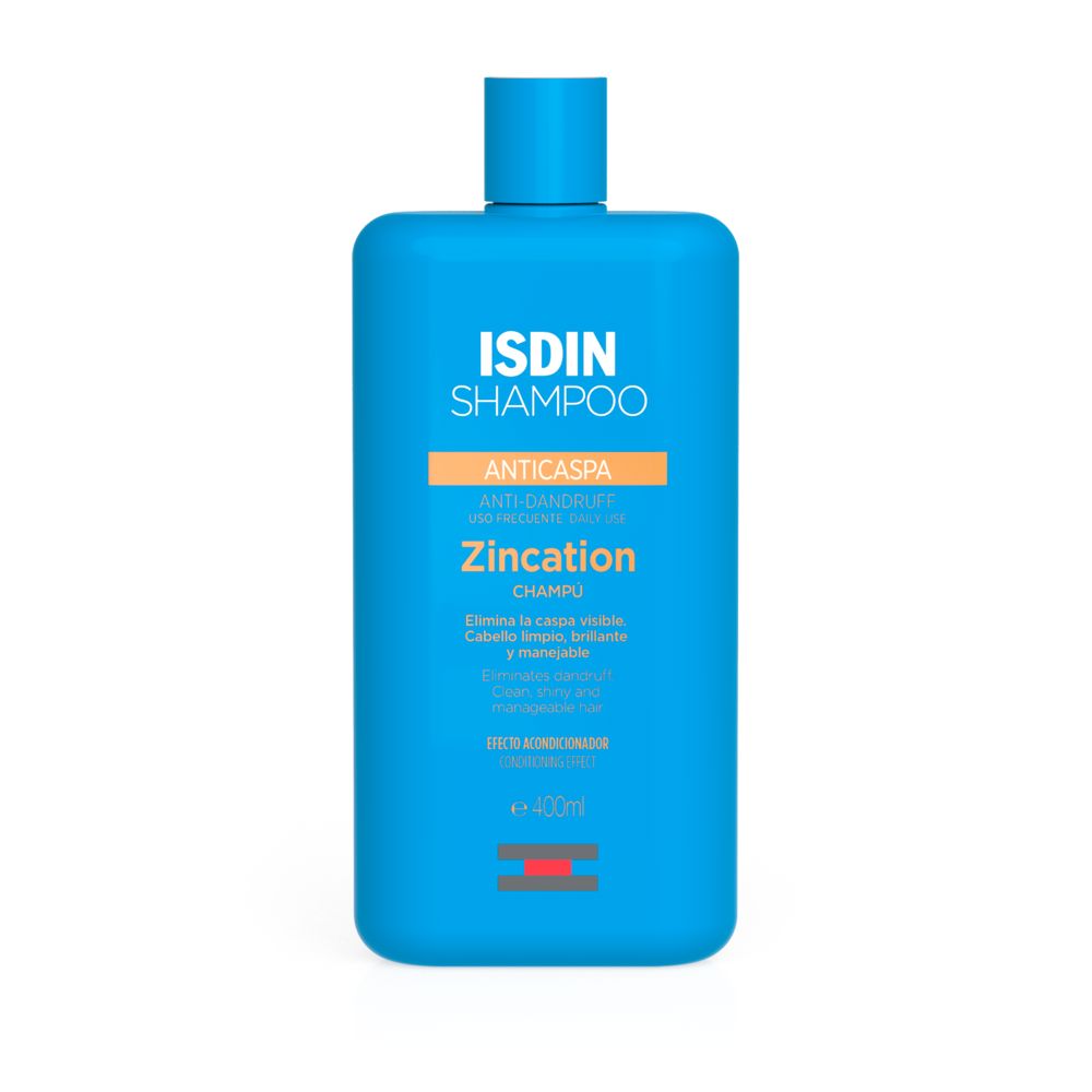 ZINCATION champú anticaspa uso frecuente 400 ml